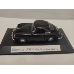 PORSCHE 356 B 1965 COUPE BLACK 1:43 HONGWELL CAJA NO ORIGINAL