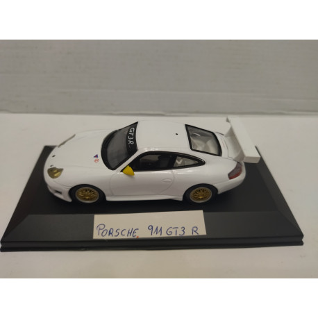 PORSCHE 911 GT3R WHITE 1:43 HIGH-SPEED CAJA NO ORIGINAL