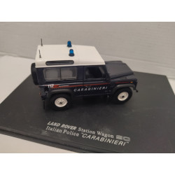 LAND ROVER 90 STATION WAGON CARABINIERI 1:43 UH USADO/SUCIO/V FOTO