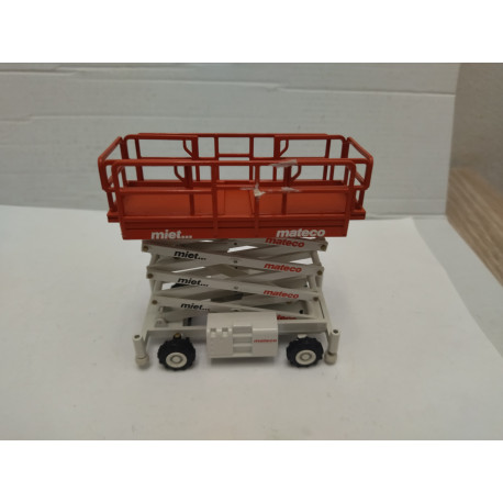 PINGUELY HAULOTTE SCHERENLIFT H15 SX MATECO PLATAFORMA ELEVADORA 1:50 NZG 463/01