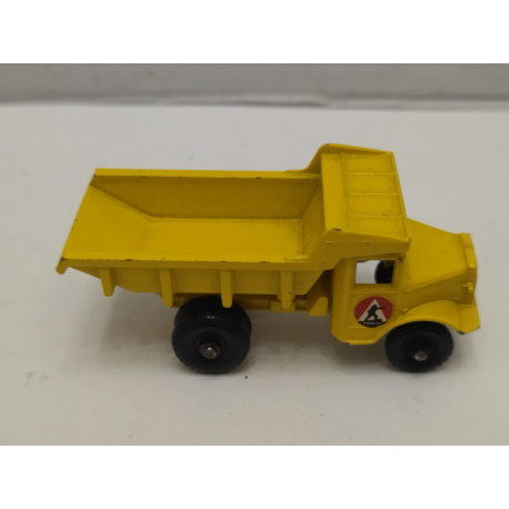 EUCLID DUMP TRUCK/CAMION VOLQUETE MATCHBOX 1-75 6-B 1:108 APX