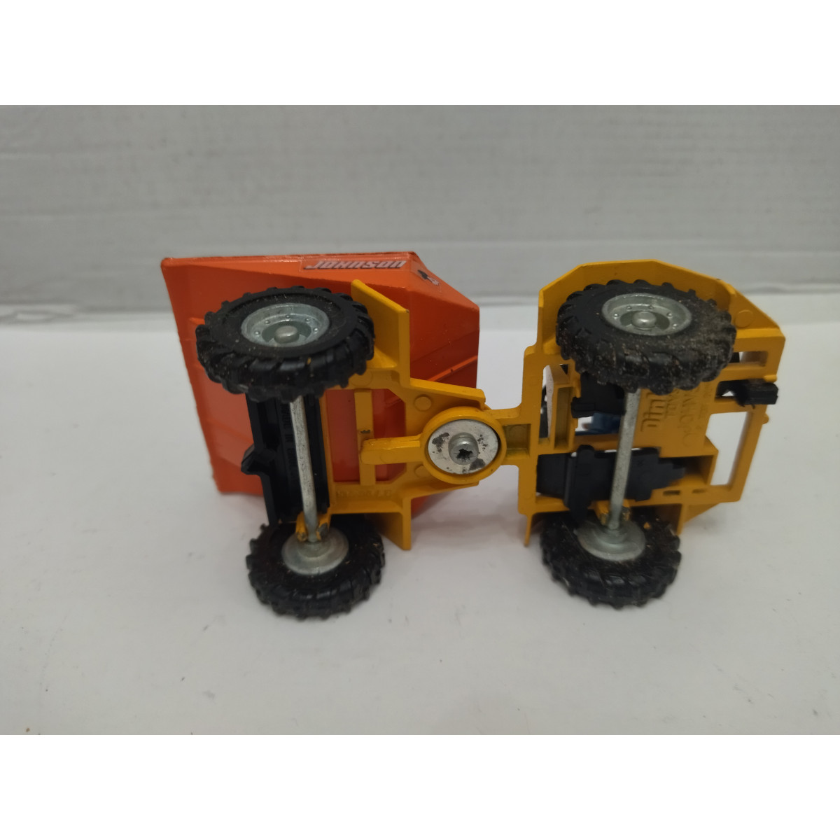 JOHNSON 2 TON DUMPER W/DRIVER DINKY TOYS No430 VINTAGE V FOTOS