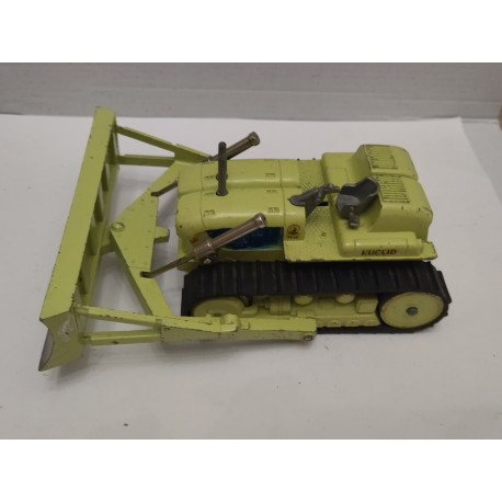 EUCLID TO-12 TRACTOR BULLDOZER CORGI MAJOR TOYS VINTAGE DEFECT/NO BOX