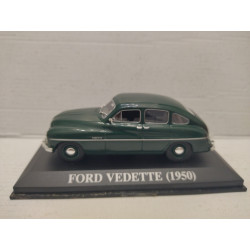 FORD VEDETTE 1950 GREEN PLAQUE FRANCE 1:43 ALTAYA IXO