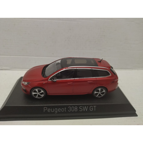 PEUGEOT 308 SW GT 2017 ULTIMATE RED 1:43 NOREV 473817