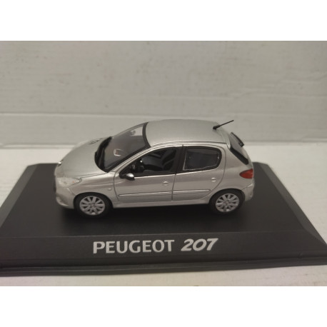PEUGEOT 207 BRASIL 2008 SILVER 1:43 NOREV 472761