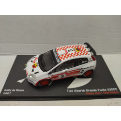 FIAT GRANDE PUNTO ABARTH S2000 RALLY RUSIA 2007 ALEN 1:43 ALTAYA IXO