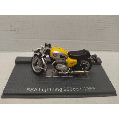 BSA LIGHTNING 650 CC 1965 CLASSIC MOTO/BIKE 1:24 ALTAYA IXO