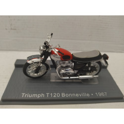 TRIUMPH T120 BONNEVILLE 1967 MOTO/BIKE 1:24 ALTAYA IXO