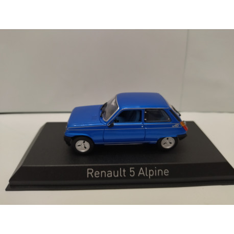 RENAULT 5 ALPINE 1977 BLUE 1:43 NOREV 510512