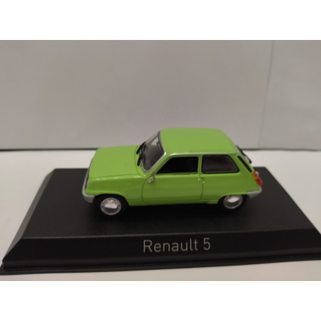 RENAULT 5 1972 LIGHT GREEN 1:43 NOREV 510531