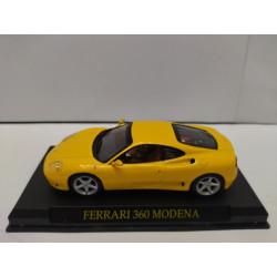 FERRARI 360 MODENA YELLOW 1:43 SALVAT IXO HARD BOX