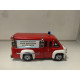 DODGE ROUTE VAN 1948 FIRE/POMPIERS/BOMBEROS 1:43 MATCHBOX YFE16 DEFECT/V FOTO