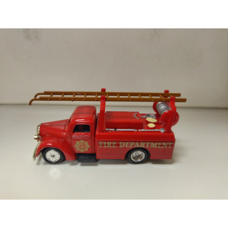 CAMION/TRUCK FIRE DEPARTAMENT FIRE/POMPIERS/BOMBEROS 10cm L