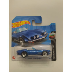 CHEVROLET CORVETTE C3 STINGRAY CONVERTIBLE 1972 8/10 ROADSTERS 1:64 HOT WHEELS