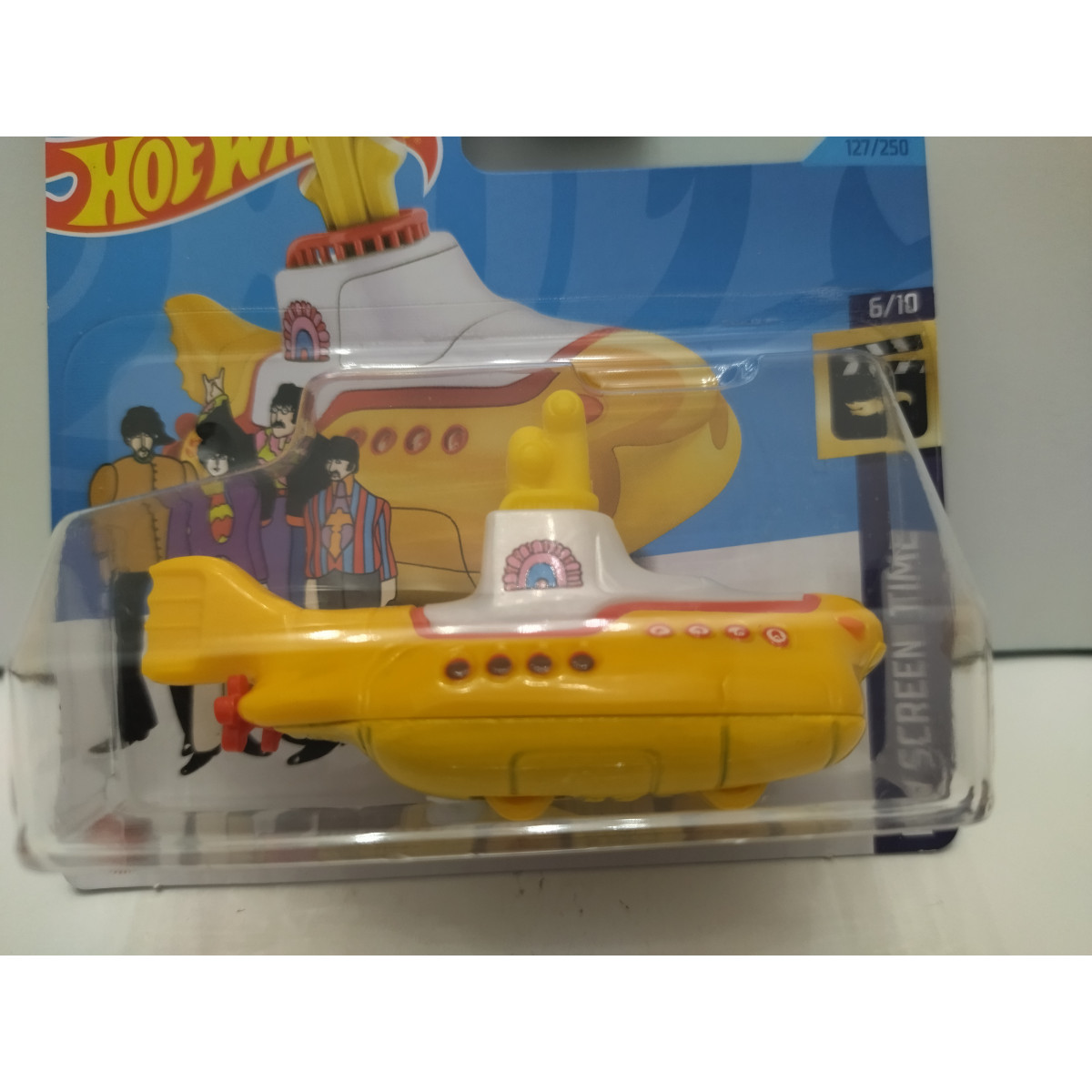 TV & CINE THE BEATLES YELLOW SUBMARINE 6/10 SCREEN TIME 164 HOT WHEELS