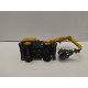 LIEBHERR A 316 LITRONIC MOBILE EXCAVATOR 1:50 NZG n676 NO BOX/USED/V FOTO