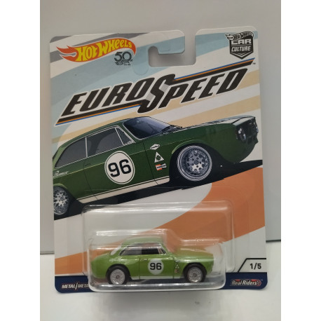 ALFA ROMEO GIULIA SPRINT GTA 1/5 EUROSPEED 1:64 HOT WHEELS PREMIUM