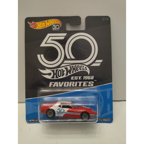 AMC JAVELIN 1971 2/10 HW 50 ANNIVERSARY 1:64 HOT WHEELS PREMIUM