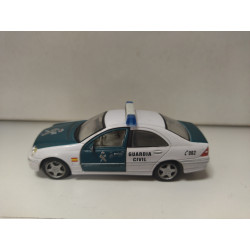 MERCEDES-BENZ CLASE E C 320 GUARDIA CIVIL 1:43 HONGWELL NO BOX/USED/V FOTO