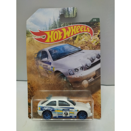 FORD ESCORT WRC 1/6 RALLY 1:64 HOT WHEELS
