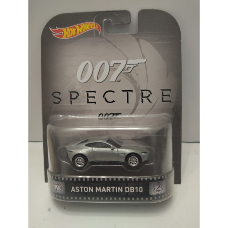 ASTON MARTIN DB10 SPECTRE (72) 007 JAMES BOND 1:64 HOT WHEELS PREMIUM