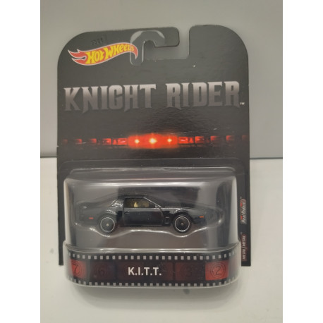 K.I.T.T. KNIGHT RIDER/COCHE FANTASTICO 1:64 HOT WHEELS PREMIUM