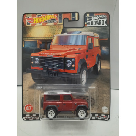 LAND ROVER 90 DEFENDER 47 BOULEVARD 1:64 HOT WHEELS PREMIUM