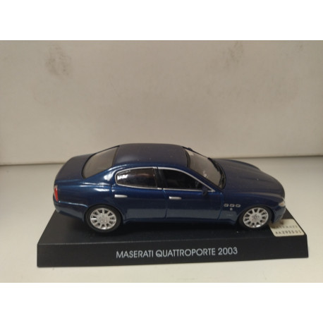 MASERATI QUATTROPORTE 2003 BLUE 1:43 MASERATI COLLECTION NO BOX/V FOTO