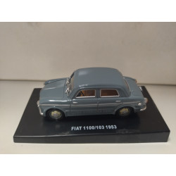 FIAT 1100/103 1953 GREY (PEANA) 1:43 DeAGOSTINI NO BOX/USED/V FOTO