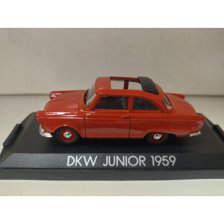 DKW JUNIOR 1959 RED 1:43 GODE/VITESSE