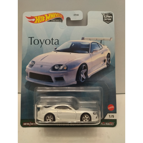 TOYOTA SUPRA 1/5 TOYOTA 1:64 HOT WHEELS PREMIUM