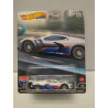 CHEVROLET CORVETTE C.8R 1/5 AMERICAN SCENE 1:64 HOT WHEELS PREMIUM