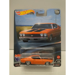 CHEVROLET CHEVELLE SS 396 1969 2/5 AMERICAN SCENE 1:64 HOT WHEELS PREMIUM