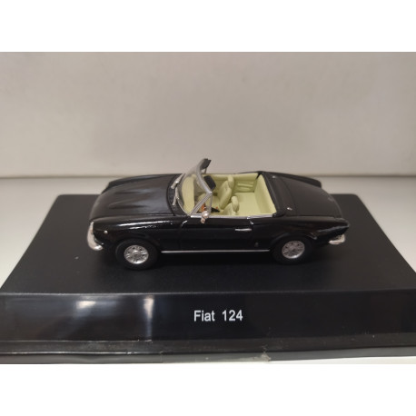 FIAT 124 SPIDER 1966 BLACK 1:43 STARLINE