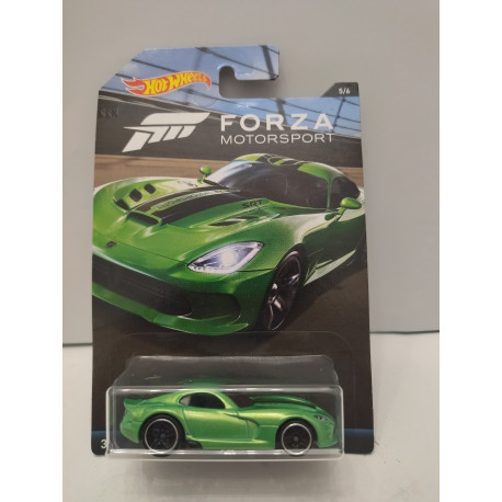 DOGE VIPER SRT 2013 5/6 FORZA MOTORSPORT 1:64 HOT WHEELS
