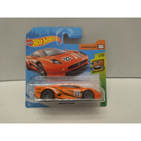 JAGUAR XJ220 ORANGE 1/10 EXOTICS 1:64 HOT WHEELS