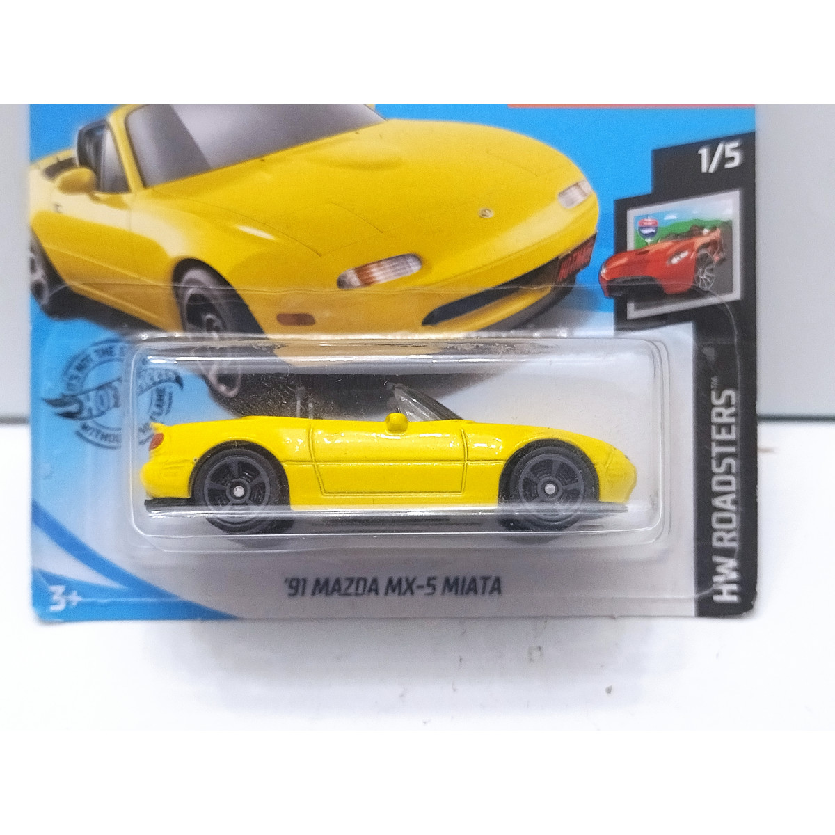 Hot Wheels Mazda MX-5 Miata - 1:64 - Neuf En Boîte - Collection Matchbox - Blanc