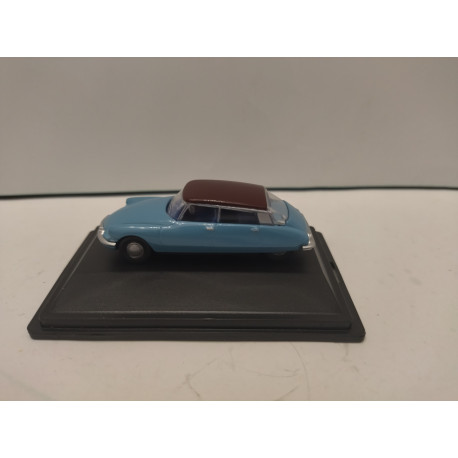 CITROEN DS19 1955 MONTE CARLO BLUE/AUBERGINE 1:76 OXFORD