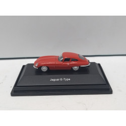 JAGUAR E-TYPE RED 1:87 H0 SCHUCO