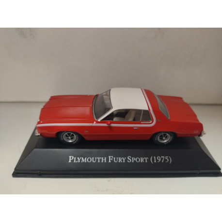 PLYMOUTH FURY SPORT 1975 AMERICAN CARS 1:43 ALTAYA IXO
