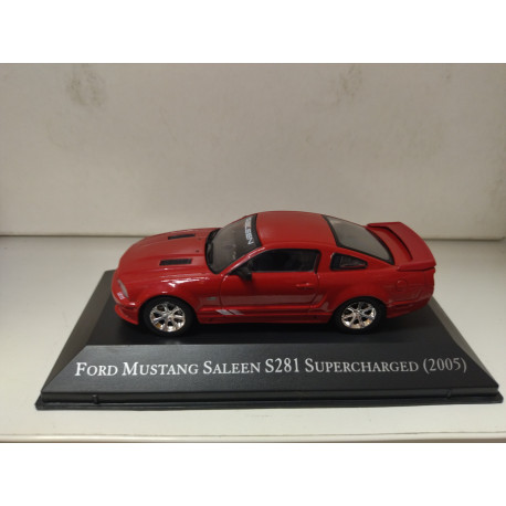 FORD MUSTANG SALEEN S281 SUPERCHARGED 2005 AMERICAN CARS 1:43 ALTAYA IXO
