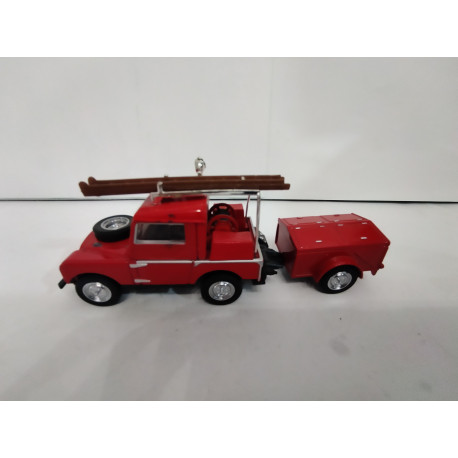 LAND ROVER 1948 FIRE & TRAILER MATCHBOX YESTERYEAR YFE-2
