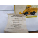 MICHIGAN 180 III TRACTOR BULLDOZER DINKY TOYS 976