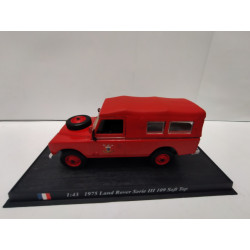 LAND ROVER 109 -III 1975 FIRE/POMPIERS/BOMBEROS 1:43 DelPRADO URNA NO ORIGINAL