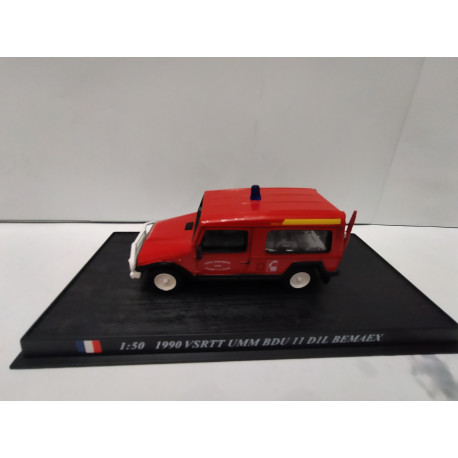 UMM BDU 11 BEMAEX 1990 FIRE/POMPIERS/BOMBEROS 1:50 DelPRADO URNA NO ORIGINAL