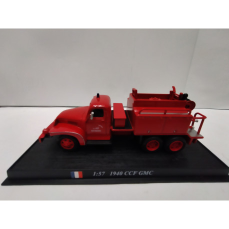 GMC CCKW 353 FIRE/POMPIERS/BOMBEROS 1:57 DelPRADO URNA NO ORIGINAL