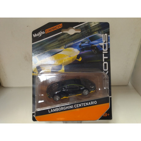 LAMBORGHINI CENTENARIO EXOTICS 1:64 MAISTO