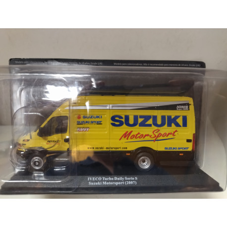 IVECO TURBO DAILY SERIE S 2007 SUZUKI MOTORSPORT ASSISTANCE RALLY 1:43 ALTAYA IXO