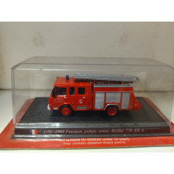 BERLIET 770 KB6 1980 POMPE TONNE FIRE/POMPIERS/BOMBEROS 1:72 DelPRADO